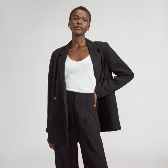Everlane Elegant Black Women's Blazer - Picture 8 of 8